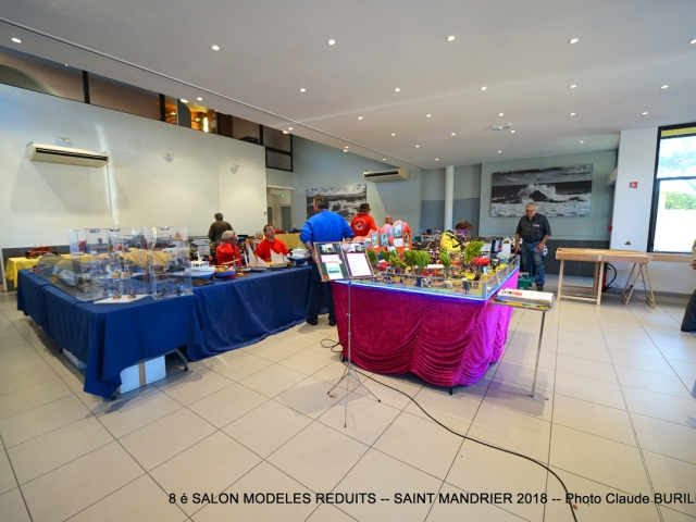 Photographe Claude Burillon : 8 éme SALON MODELES REDUITS ST MANDRIER Avril 2018