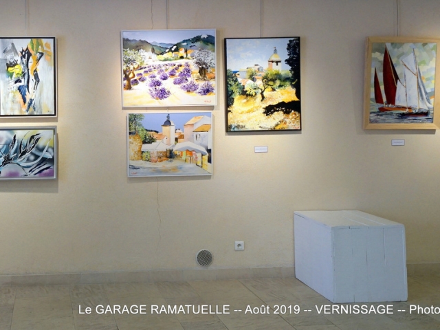 Photographe Claude Burillon : EXPO LE GARAGE RAMATUELLE Août 2019