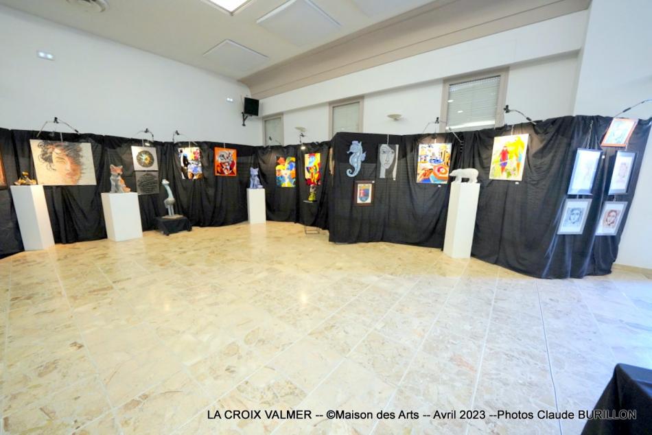 Photographe Claude Burillon : LA CROIX VALMER -- MAISON des ARTS -- AVRIL 2023