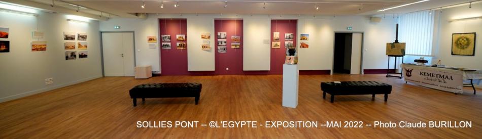 Photographe Claude Burillon : SOLLIES PONT Le CHATEAU -- L'EGYPTE -- Mai 2022