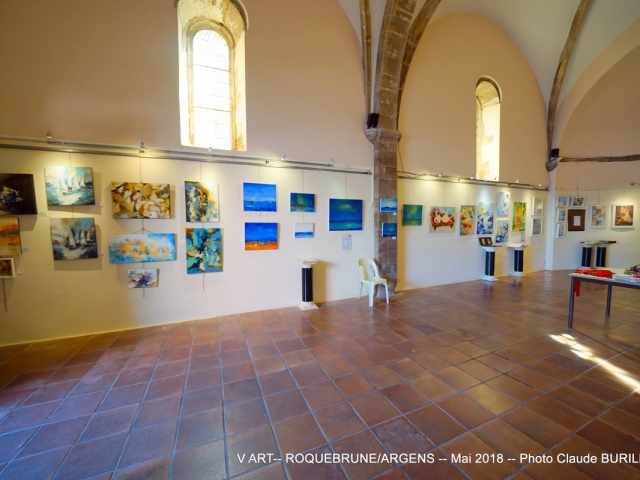 Photographe Claude Burillon : EXPOSITION V'ART ROQUEBRUNE/ARGENS MAI 2018