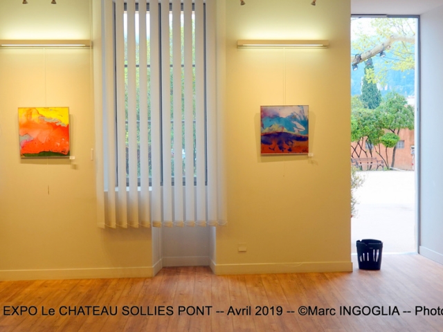 Photographe Claude Burillon : EXPO LE CHATEAU SOLLIES PONT AVRIL 2019