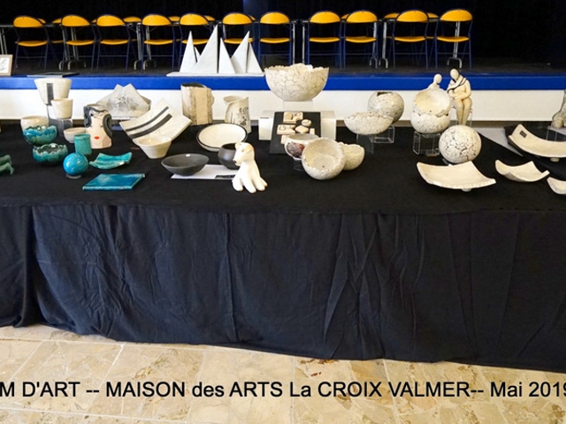 Photographe Claude Burillon : SYMPOSIUM D'ART MAISON des ARTS La CROIX VALMER Mai 2019
