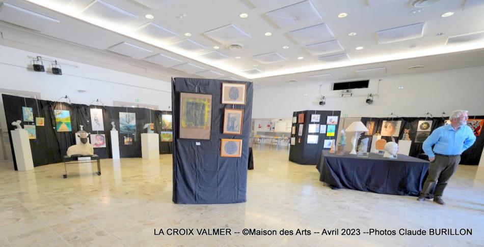 Photographe Claude Burillon : LA CROIX VALMER -- MAISON des ARTS -- AVRIL 2023