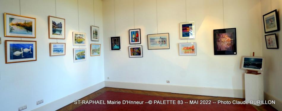 Photographe Claude Burillon : ST RAPHAEL Mairie D'Honneur -- PALETTE 83 -- Mai 2022