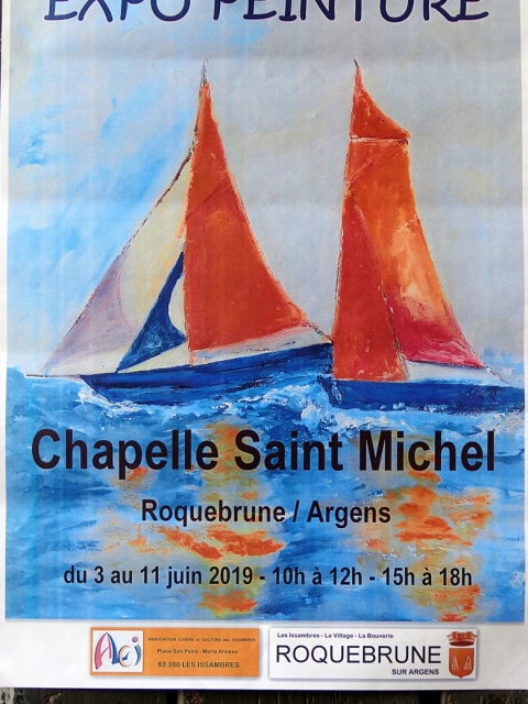 Photographe Claude Burillon : EXPO CHAPELLE ST MICHEL ROQUEBRUNE sur ARGENS Juin 2019