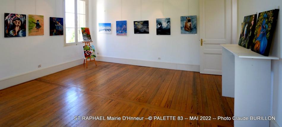 Photographe Claude Burillon : ST RAPHAEL Mairie D'Honneur -- PALETTE 83 -- Mai 2022