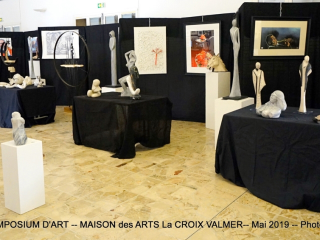 Photographe Claude Burillon : SYMPOSIUM D'ART MAISON des ARTS La CROIX VALMER Mai 2019