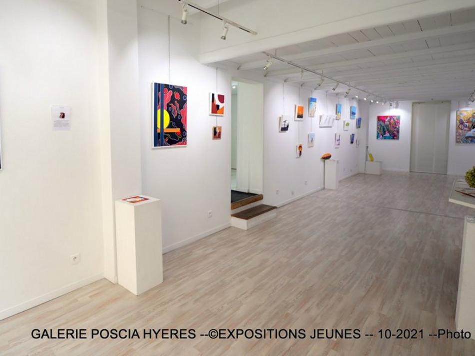 Photographe Claude Burillon : Galerie POSCIA HYERES -- Lola - Aurelien - Anna -- Octobre 2021