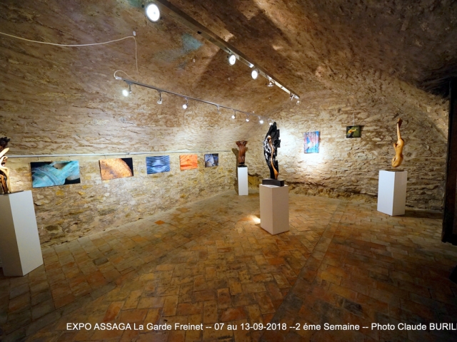 Photographe Claude Burillon : EXPOSITION ASSAGA 2 LA GARDE FREINET 09-2018