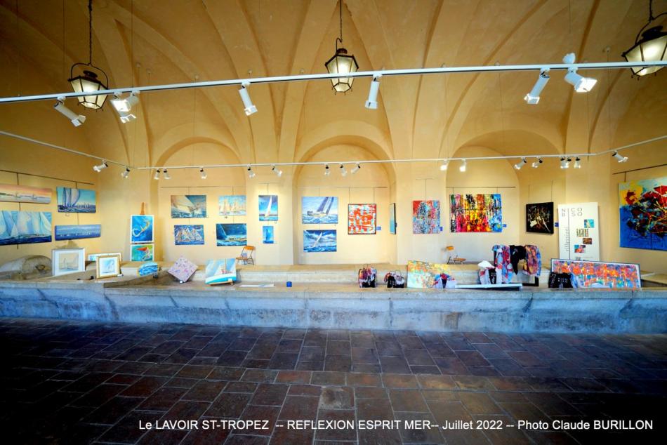 Photographe Claude Burillon : Le LAVOIR ST TROPEZ - LEHEMBRE - NICO BISO -- Juillet 2022