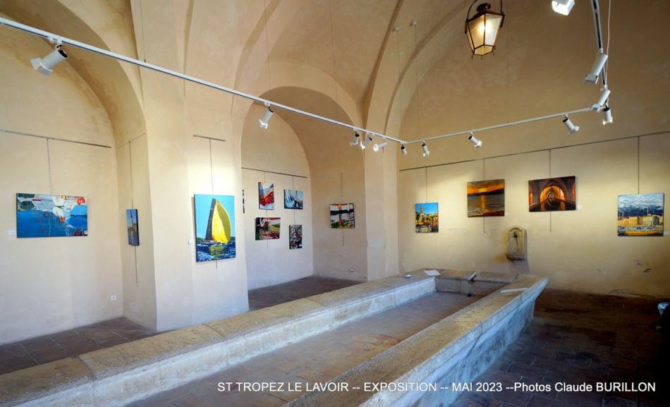Photographe Claude Burillon : ST TROPEZ Le LAVOIR -- CALES & COSTELLO -- Mai 2023