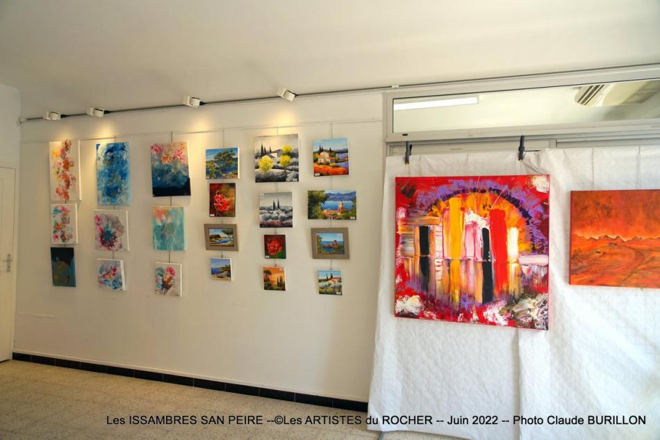 Photographe Claude Burillon : Les ISSAMBRES SAN PEIRE -- ARTISTES du ROCHER 1 -- Juin 2022