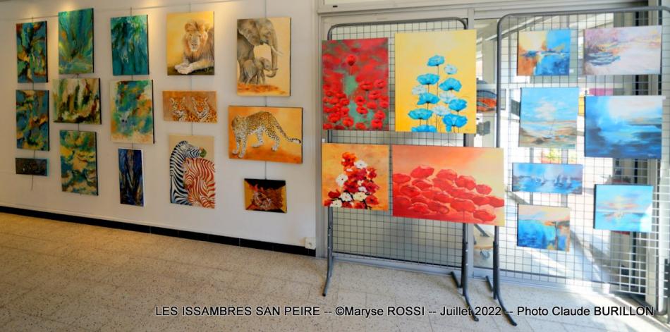 Photographe Claude Burillon : Les ISSAMBRES SAN PEIRE -- Maryse ROSSI -- Juillet 2022