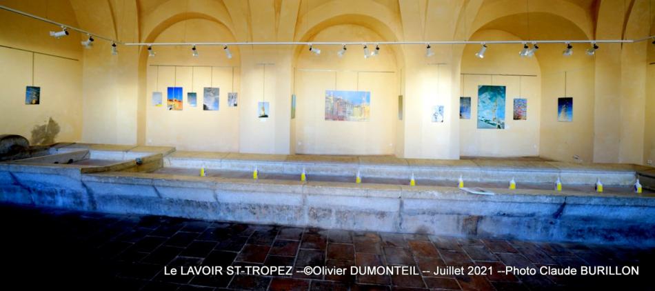Photographe Claude Burillon : Le LAVOIR ST TROPEZ - Olivier DUMONTEIL --Juillet 2021