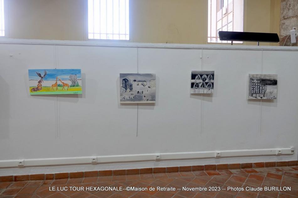 Photographe Claude Burillon : LE LUC en PROVENCE -- Maison de Retraite -- Novembre 2023