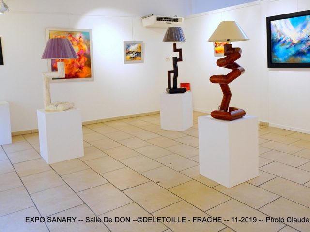 Photographe Claude Burillon : EXPO SANARY Salle LE DON DELETOILLE - FRACHE Nov 2019