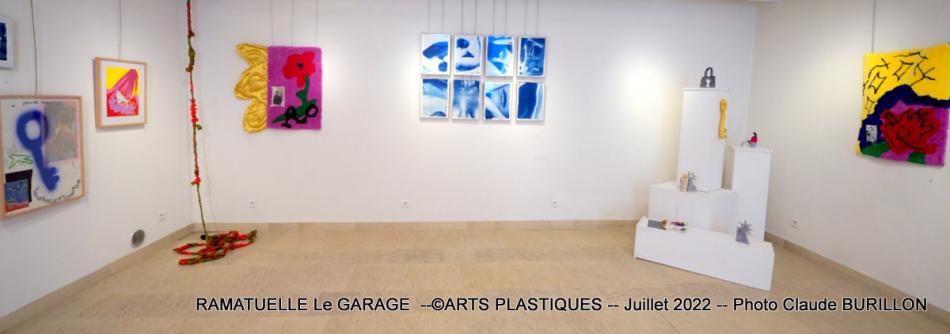 Photographe Claude Burillon : RAMATUELLE Le GARAGE -- ARTS PLASTIQUES-- Juillet 2022