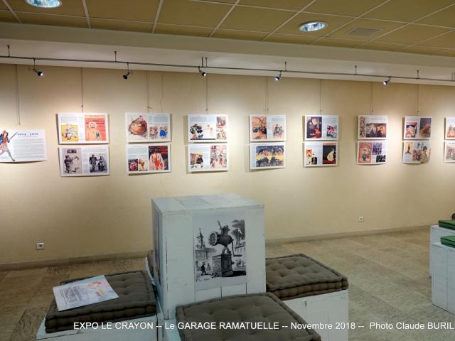 Photographe Claude Burillon : EXPO LE CRAYON Le GARAGE RAMATUELLE Novembre 2018