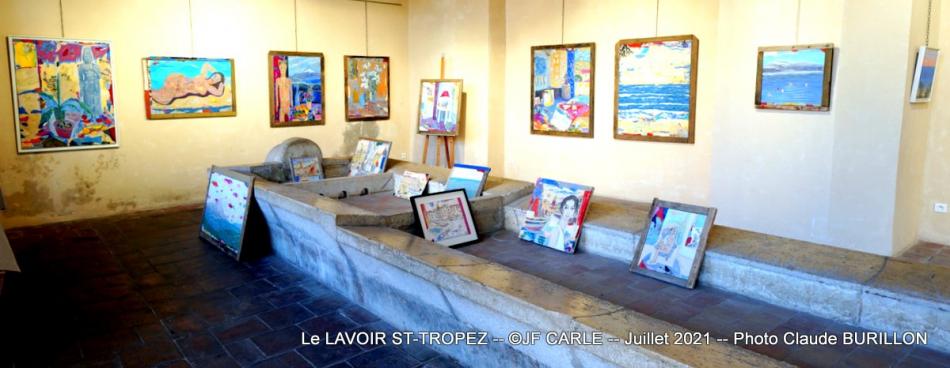 Photographe Claude Burillon : Le LAVOIR ST TROPEZ - JF CARLE  -- Juillet 2021