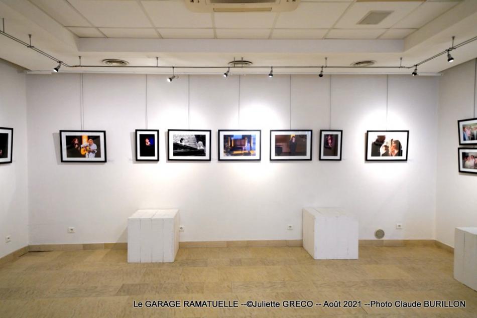 Photographe Claude Burillon : LE GARAGE RAMATUELLE * Juliette GRECO * Aout 2021