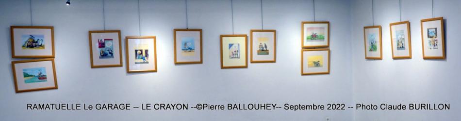 Photographe Claude Burillon : RAMATUELLE Le GARAGE -- Pierre BALLOUHEY -- Septembre 2022