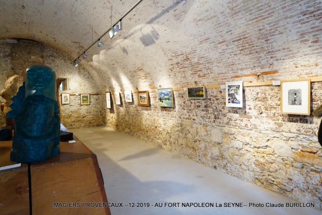 Photographe Claude Burillon : Les IMAGIERS PROVENCAUX au FORT NAPOLEON 12-2019