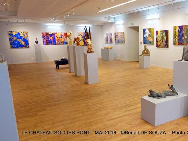 Photographe Claude Burillon : EXPOSITION LE CHATEAU SOLLIES PONT MAI 2018