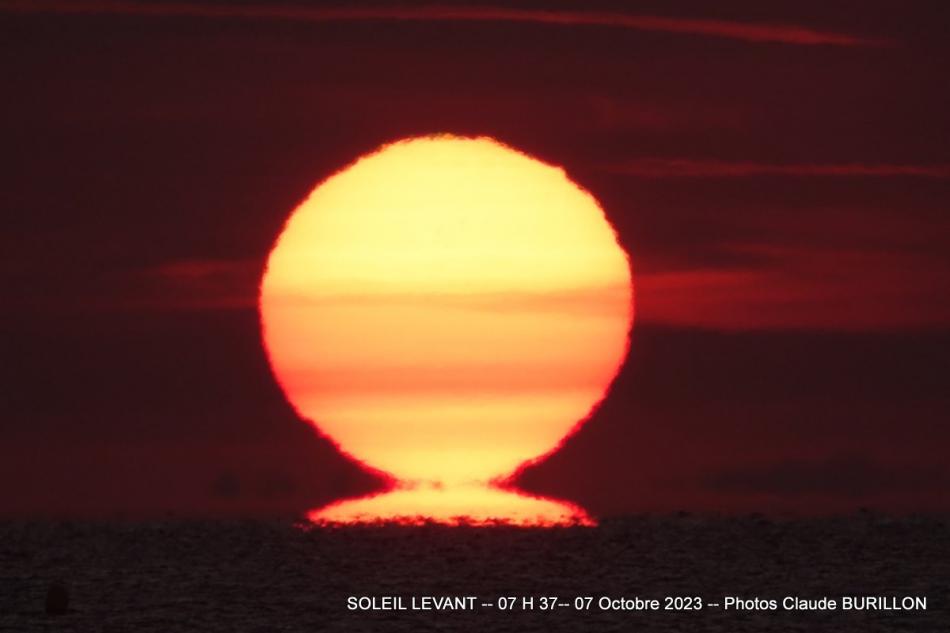 Photographe Claude Burillon : LEVER DE SOLEIL OCTOBRE 2023