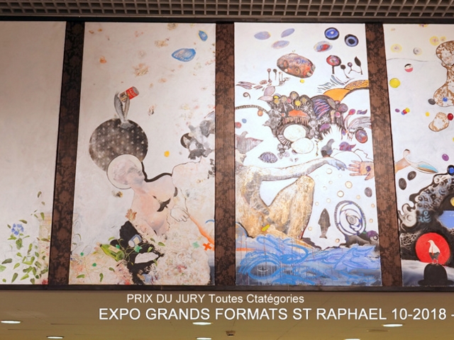 Photographe Claude Burillon : EXPO LES GRANDS FORMATS ST RAPHAEL 10-2018