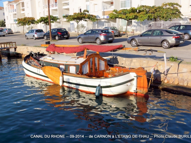 Photographe Claude Burillon : LE CANAL DU RHONE  Septembre 2014