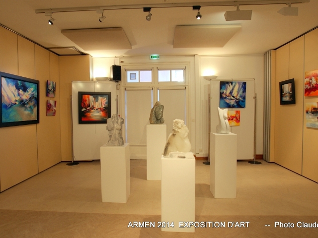 Photographe Claude Burillon : ARMEN 2014 ART EXPOSITION