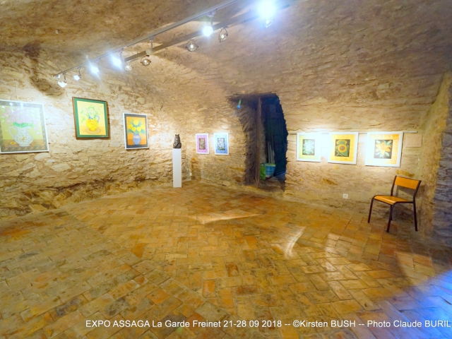 Photographe Claude Burillon : EXPOSITION ASSAGA 4 LA GARDE FREINET 09-2018