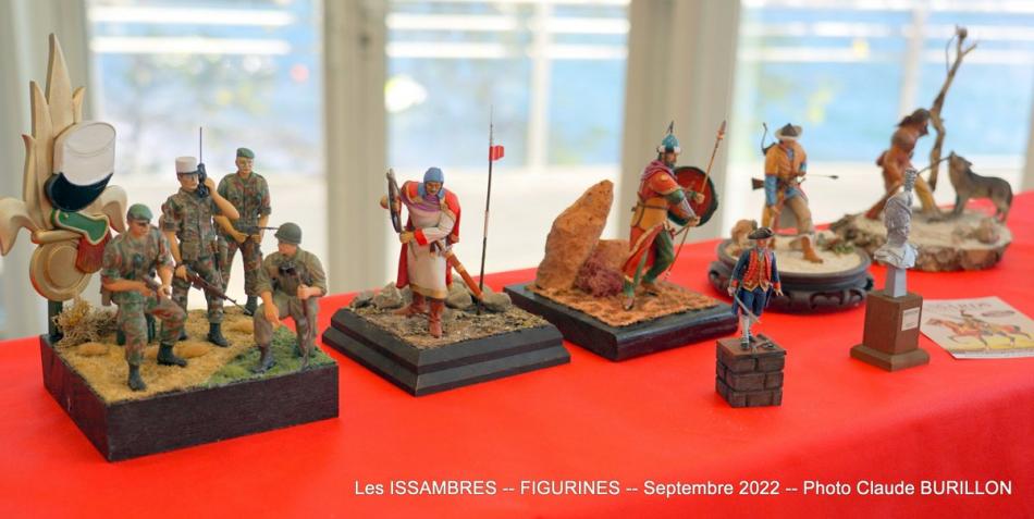 Photographe Claude Burillon : Les ISSAMBRES La BATTERIE  -- FIGURINES-- Septembre 2022