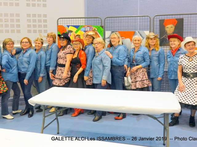 Photographe Claude Burillon : ALCI Les ISSAMBRES La GALETTE 26 Janvier 2019