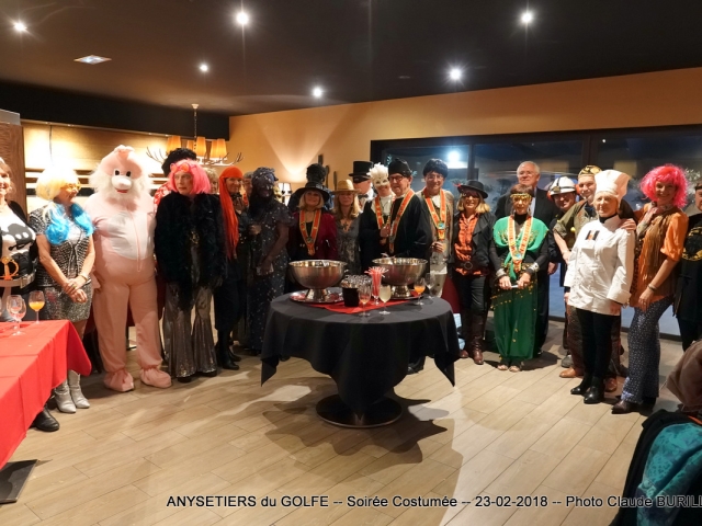 Photographe Claude Burillon : ANYSETIERS du GOLFE de Saint TROPEZ -- SOIREE 23-02-2018